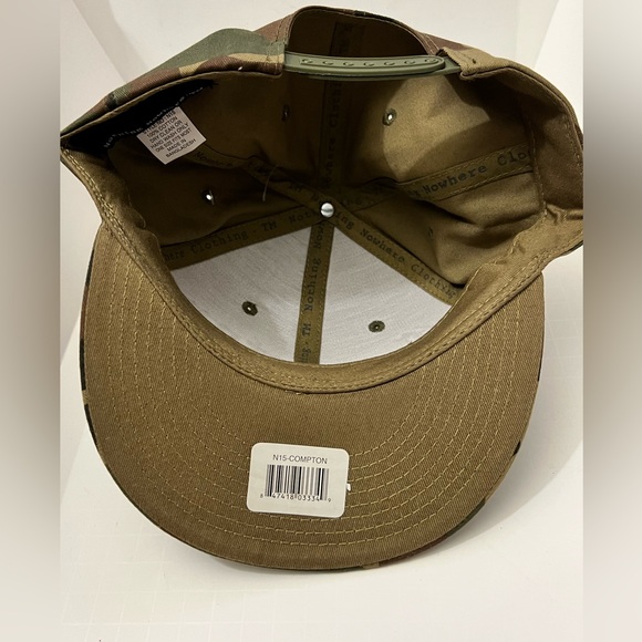 Nothing Nowhere Camo City SnapBack Cap - Compton NWT - Picture 4 of 5